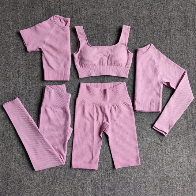 Yoga Set Seamless Women & #39;s Sportswear - GilloServ