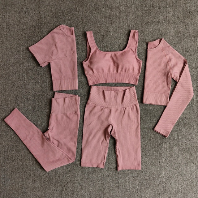 Yoga Set Seamless Women & #39;s Sportswear - GilloServ