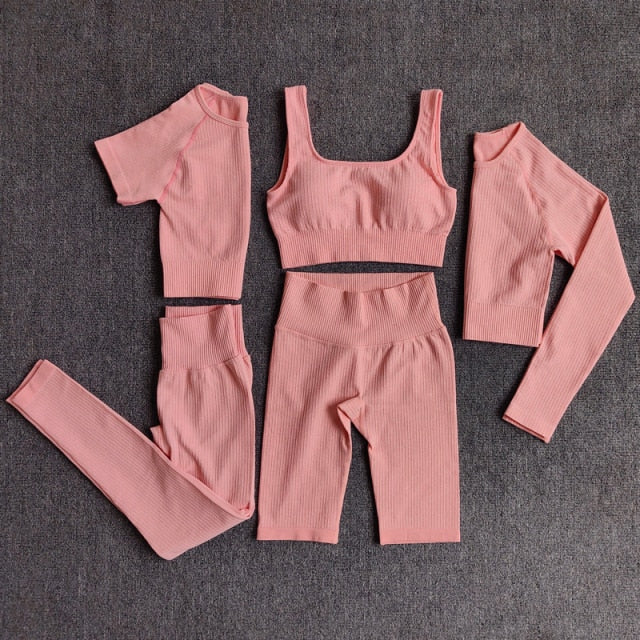 Yoga Set Seamless Women & #39;s Sportswear - GilloServ