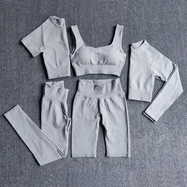 Yoga Set Seamless Women & #39;s Sportswear - GilloServ
