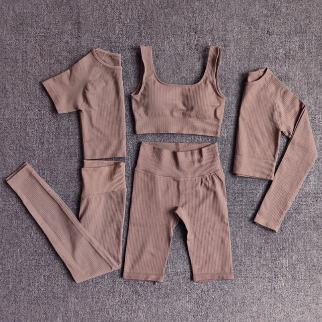 Yoga Set Seamless Women & #39;s Sportswear - GilloServ