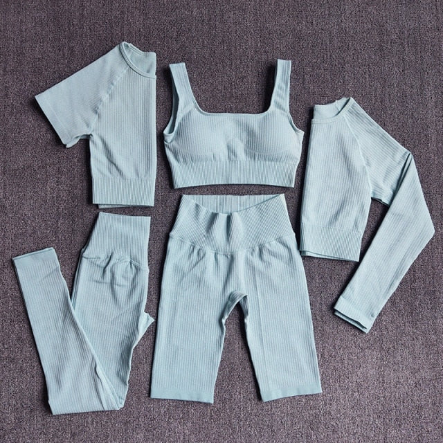 Yoga Set Seamless Women & #39;s Sportswear - GilloServ