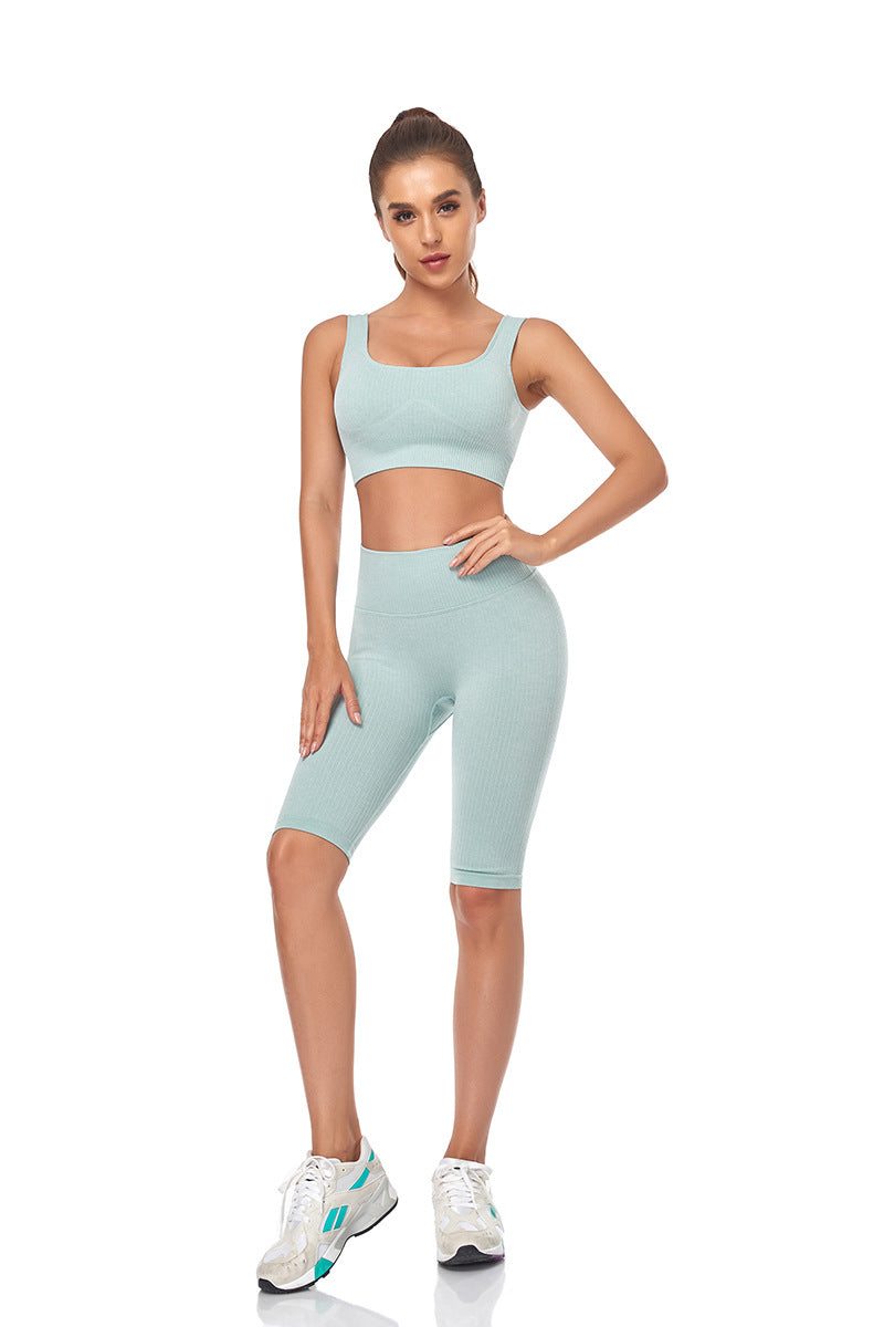 Women Yoga Set Sports Bra