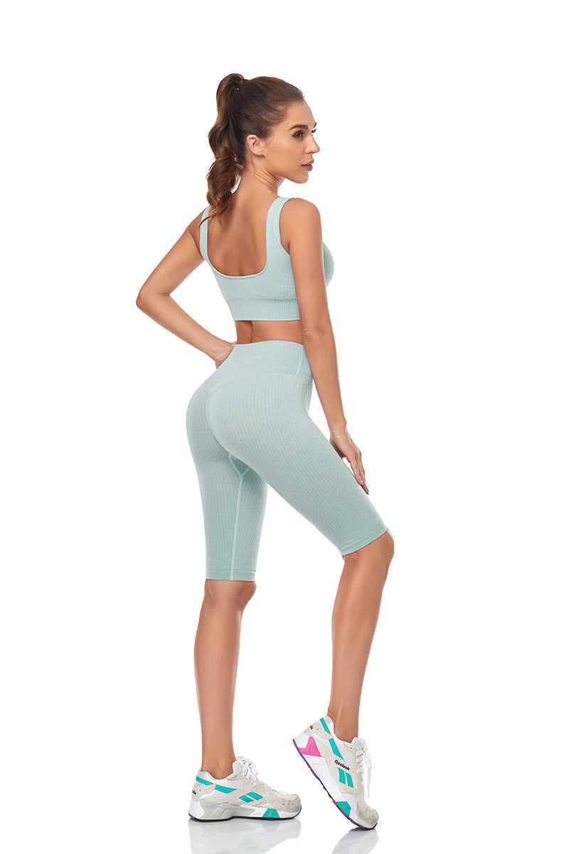 Women Yoga Set Sports Bra