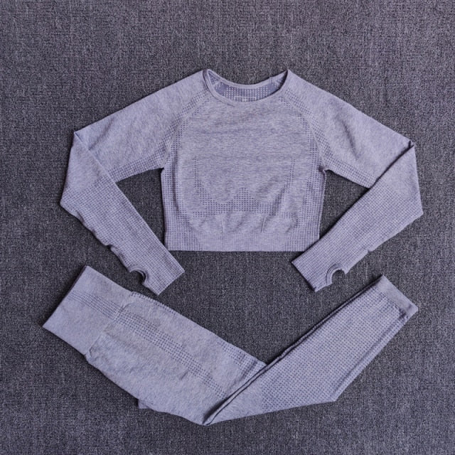 2/3/5PCS Seamless Women Yoga Set - GilloServ