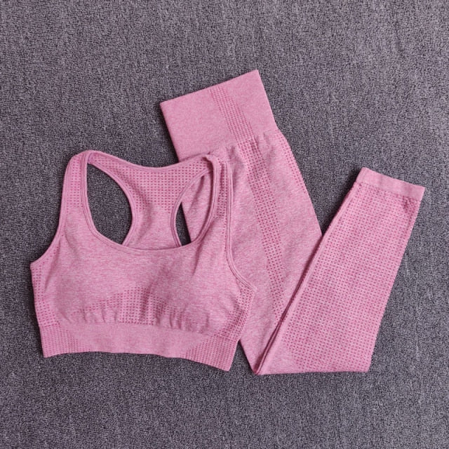 2/3/5PCS Seamless Women Yoga Set - GilloServ