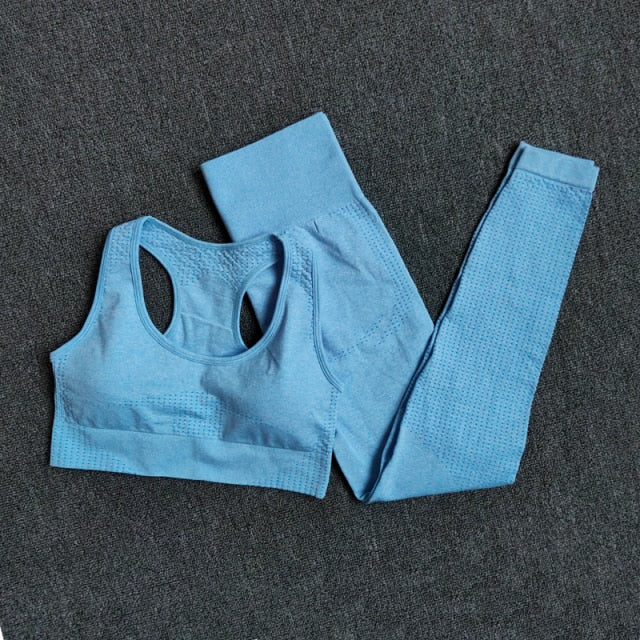 2/3/5PCS Seamless Women Yoga Set - GilloServ