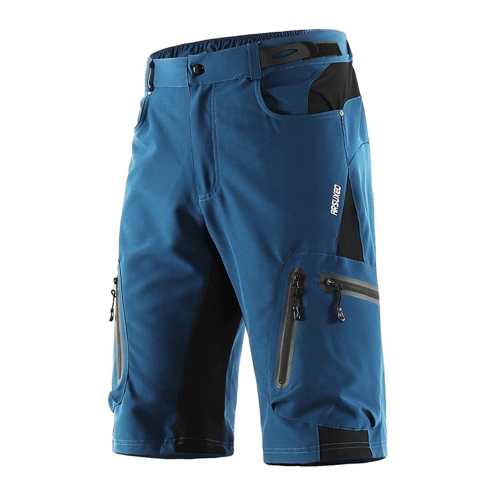 Men Outdoor Sports Cycling Shorts MTB Downhill Trousers Mountain Bike Bicycle Shorts Water Resistant Loose Fit - GilloServ
