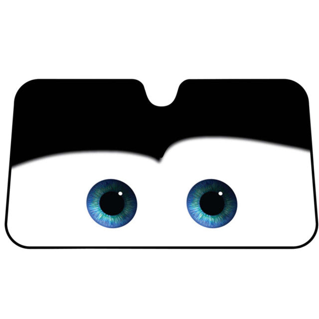 6 Colors Eyes Heated Windshield Sunshade Car Window Windscreen - GilloServ