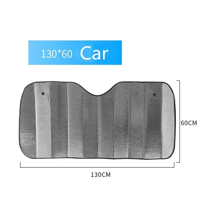 6 Colors Eyes Heated Windshield Sunshade Car Window Windscreen - GilloServ