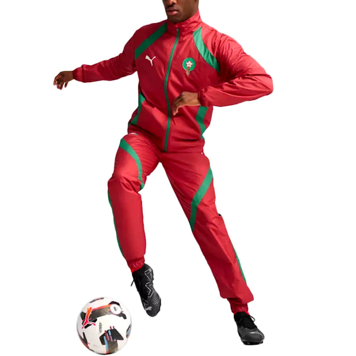 Morocco pre-match presentation soccer tracksuit - GilloServ