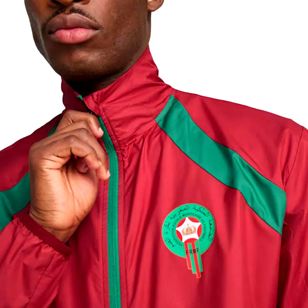 Morocco pre-match presentation soccer tracksuit - GilloServ