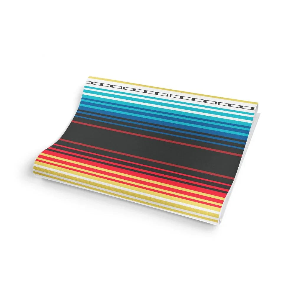 Yoga Mat | 6mm Thick | Striped | Non-Slip |