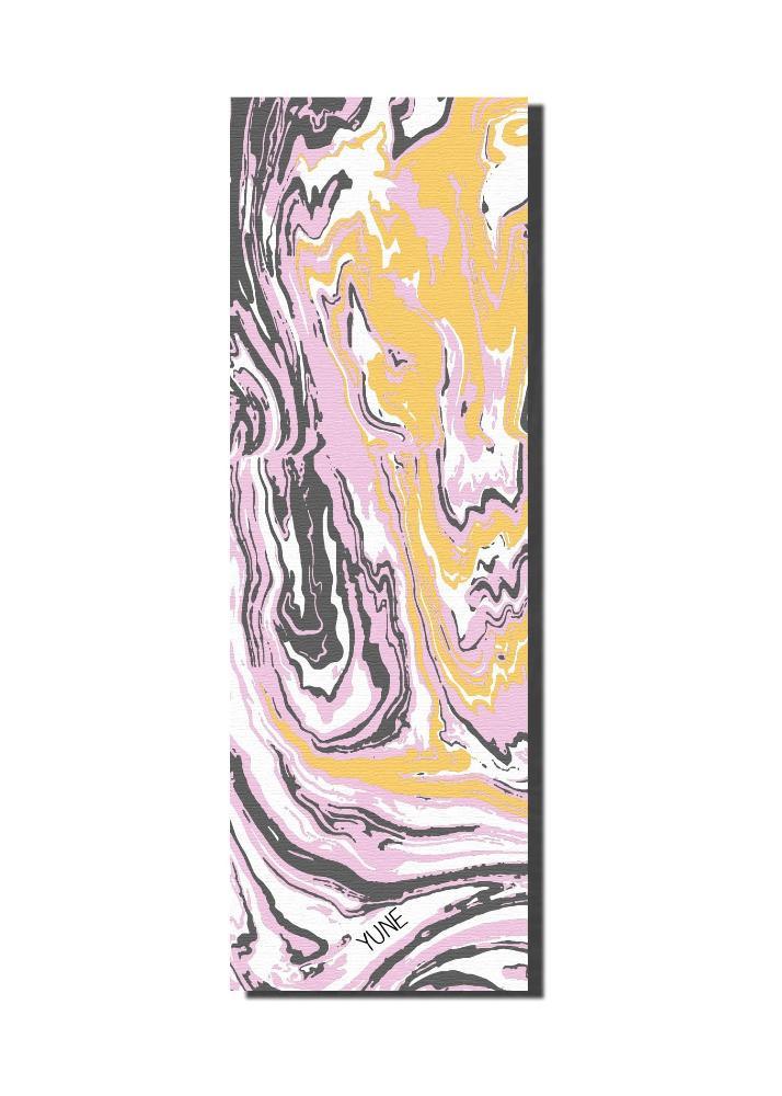 Yoga Mat | 6mm Thick | Marble | Non-Slip | Eco Friendly | Yune Yoga | Cassiopeia - GilloServ