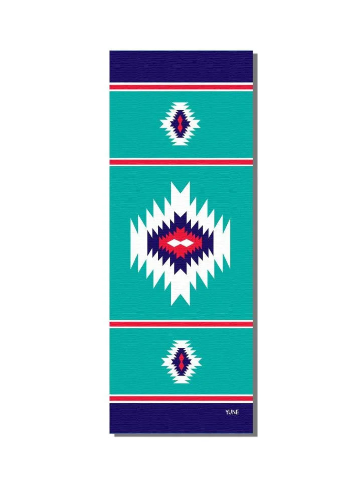 Yoga Mat | 6mm Thick | Turquoise | Non-Slip - GilloServ