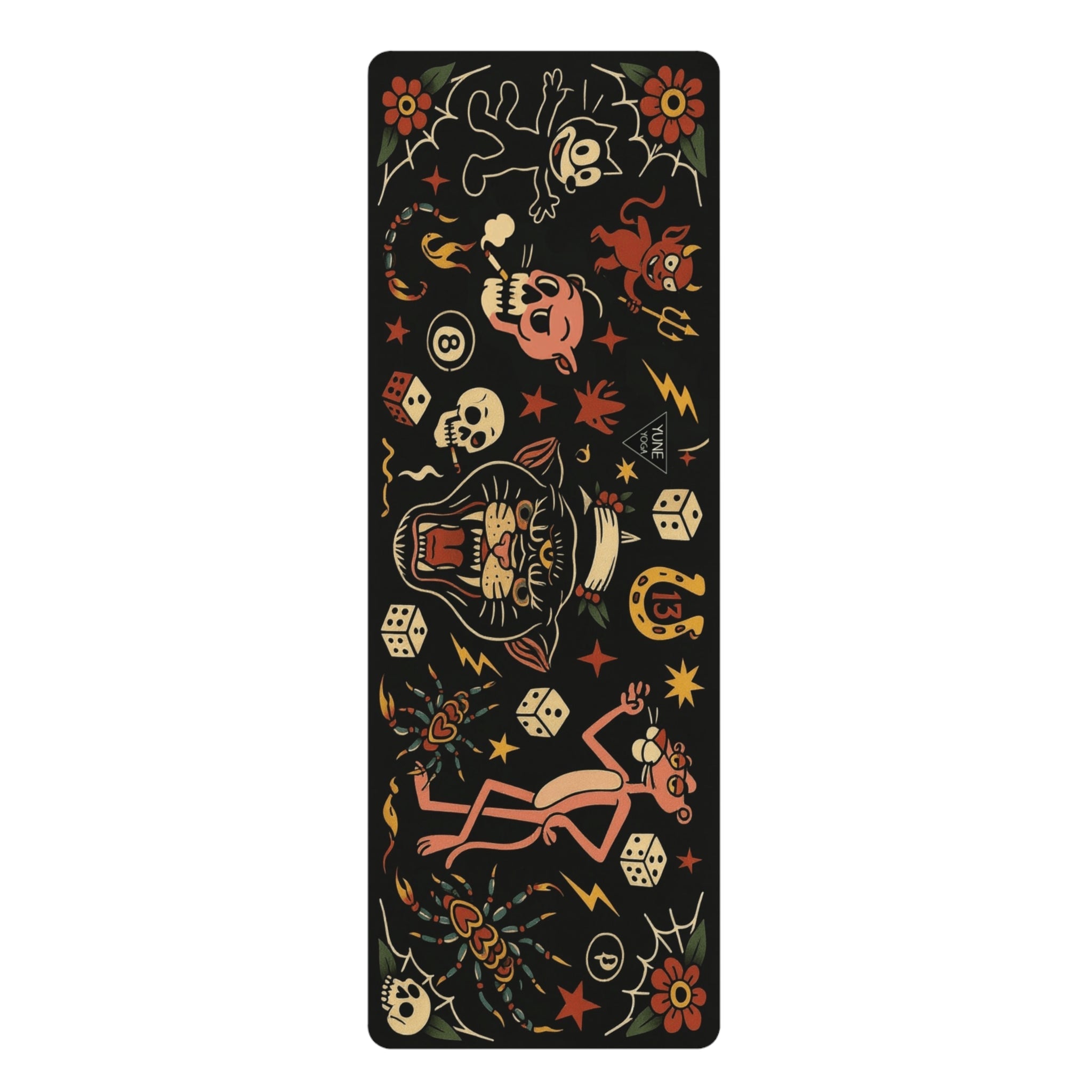 Tattoo Design Yoga Mat (3mm) Yune Yoga - GilloServ