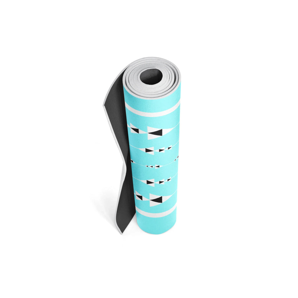 Yoga Mat | 6mm Thick | Rainbow | Non-Slip | Eco Friendly | Yune Yoga | Cordelia - GilloServ